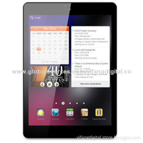 7.85" Tablet PC, Android 4.2, RK3188 Quad Core Cortex-A9/1.6GHz, 1GB RAM and 1024x768 Resolution
